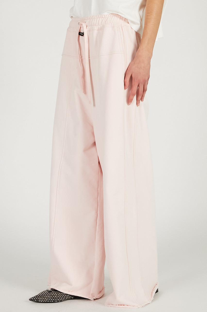 Peach Wide Sweat Pants - 2026 SPRING