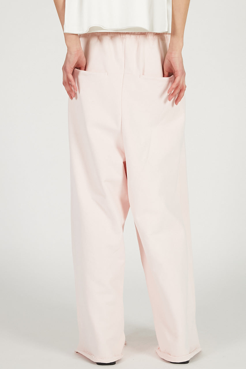Peach Wide Sweat Pants - 2026 SPRING
