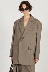 High Twist Wool Jacket