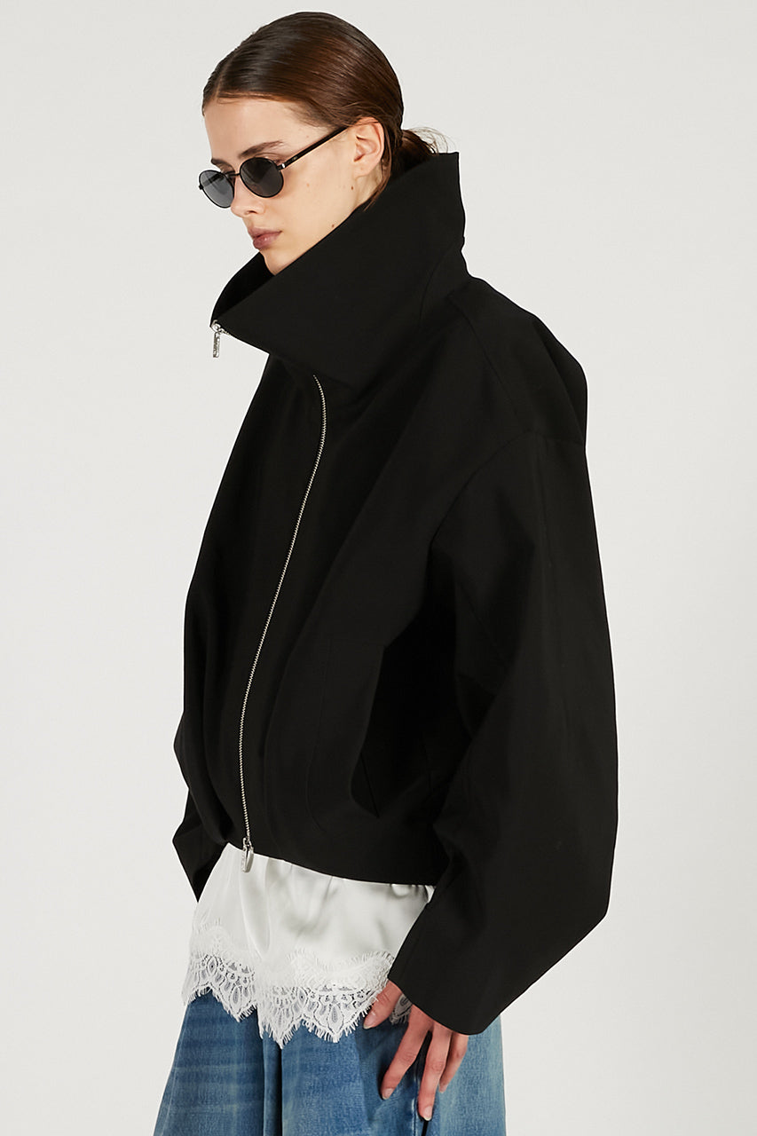Volume-Tucked Form Blouson - 2026 SPRING