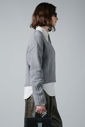 【24WINTER PRE ORDER】Merino Wool Short Knit