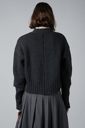 【24WINTER PRE ORDER】Merino Wool Short Knit