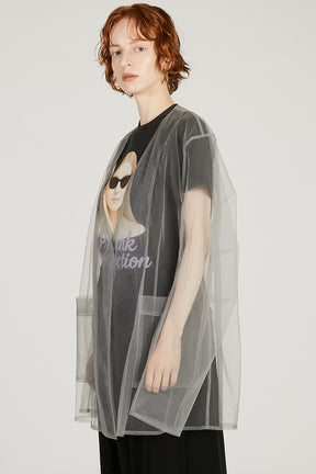 Tulle Layered Jacket - 2026 SPRING