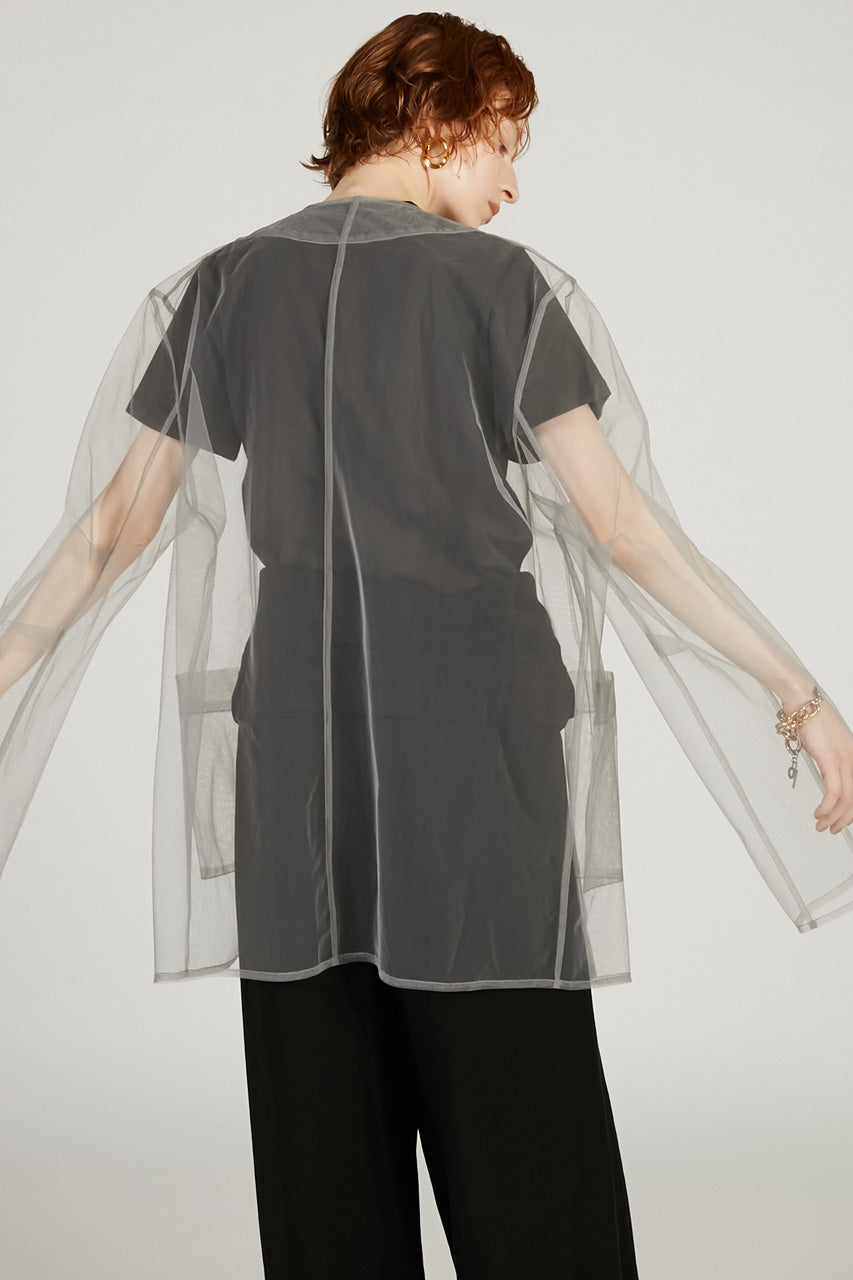 Tulle Layered Jacket - 2026 SPRING