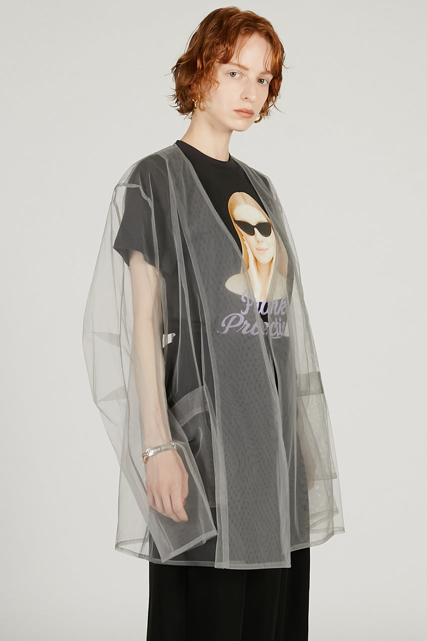 Tulle Layered Jacket - 2026 SPRING