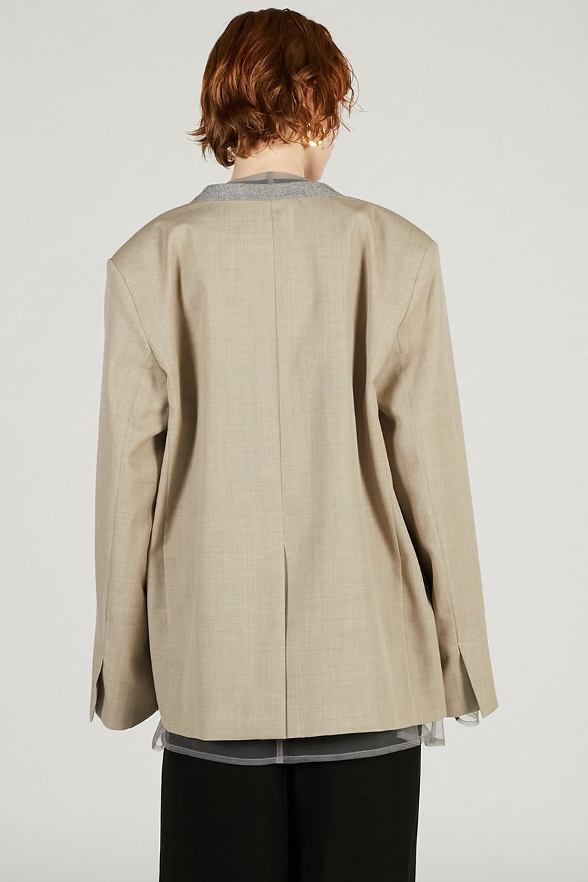 Tulle Layered Jacket - 2026 SPRING