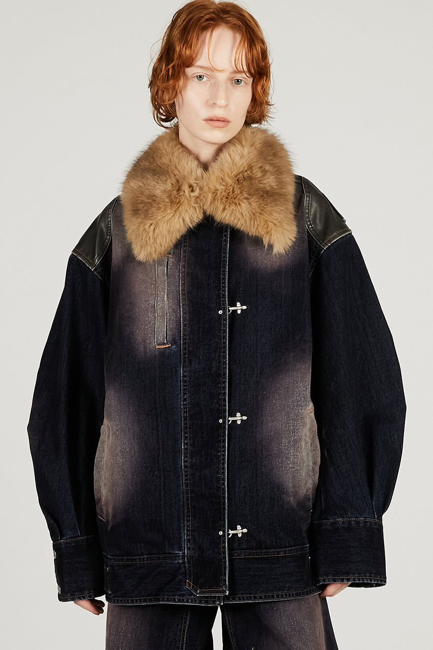 Flocky Denim Jacket