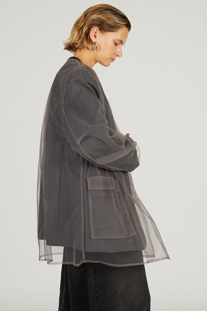 Tulle Layered Jacket - 2026 SPRING