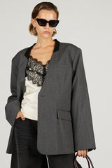 Tulle Layered Jacket