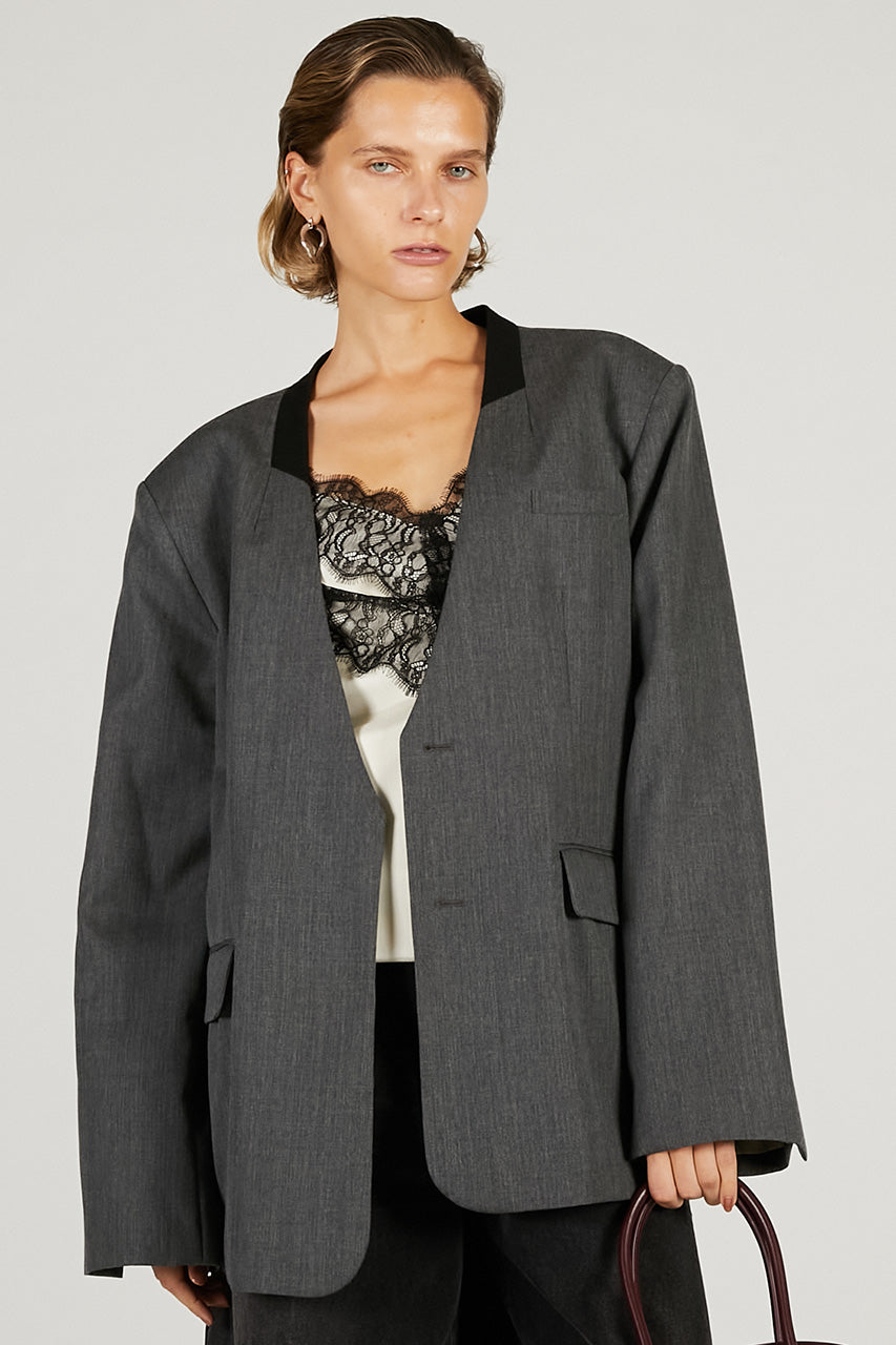 Tulle Layered Jacket - 2026 SPRING