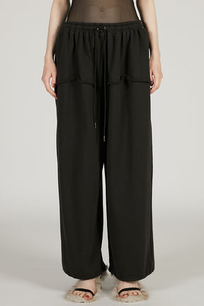 Volume Gather Sweat Pants - 2026 SPRING