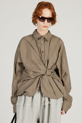 Buckle Balloon Shirt - 2026 SPRING