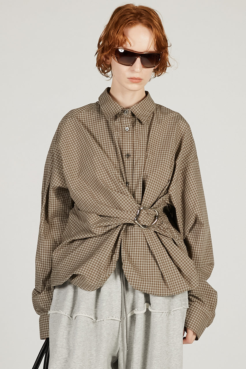 Buckle Balloon Shirt - 2026 SPRING