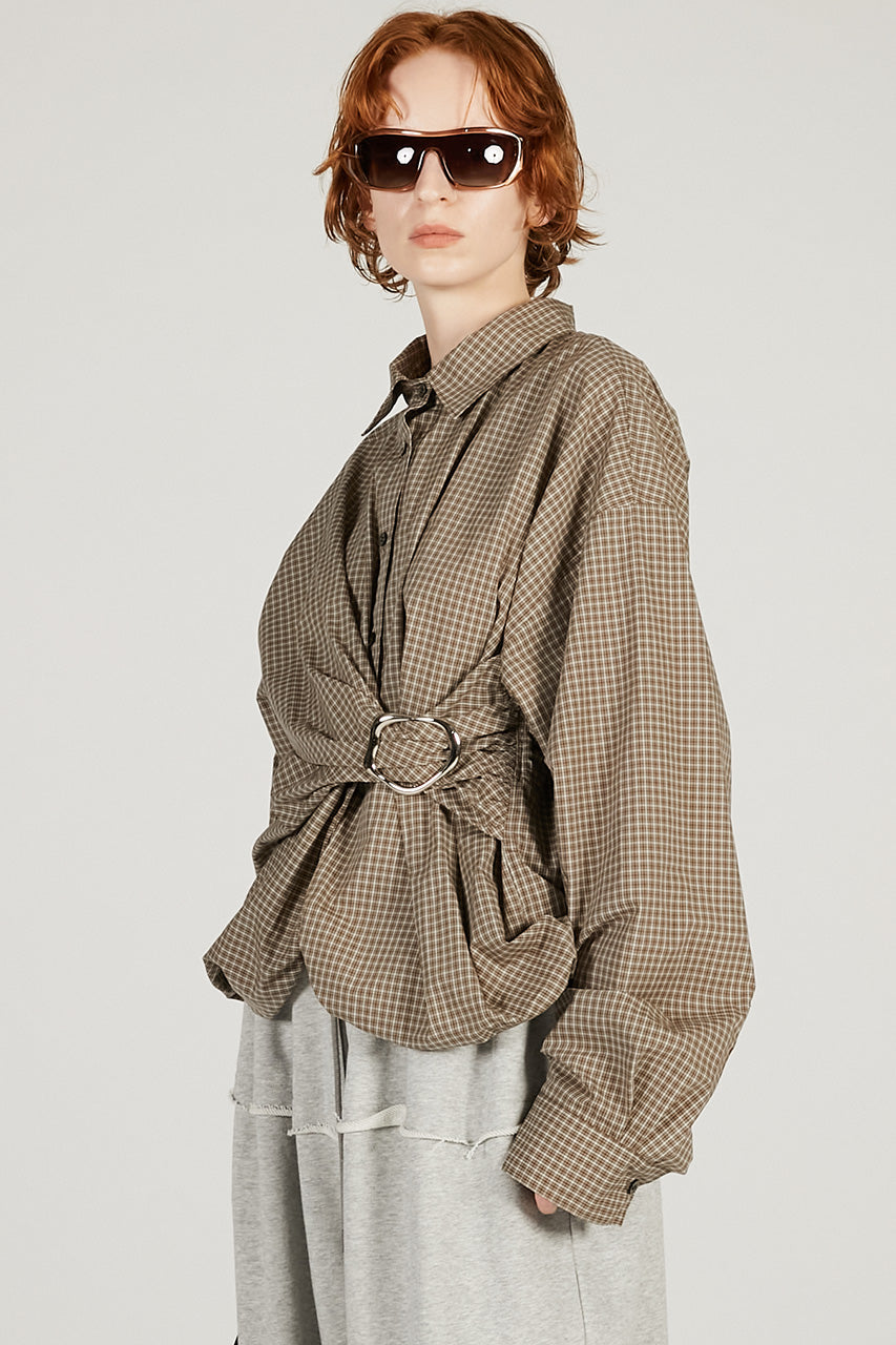 Buckle Balloon Shirt - 2026 SPRING