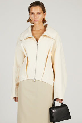 Volume-Tucked Form Blouson - 2026 SPRING