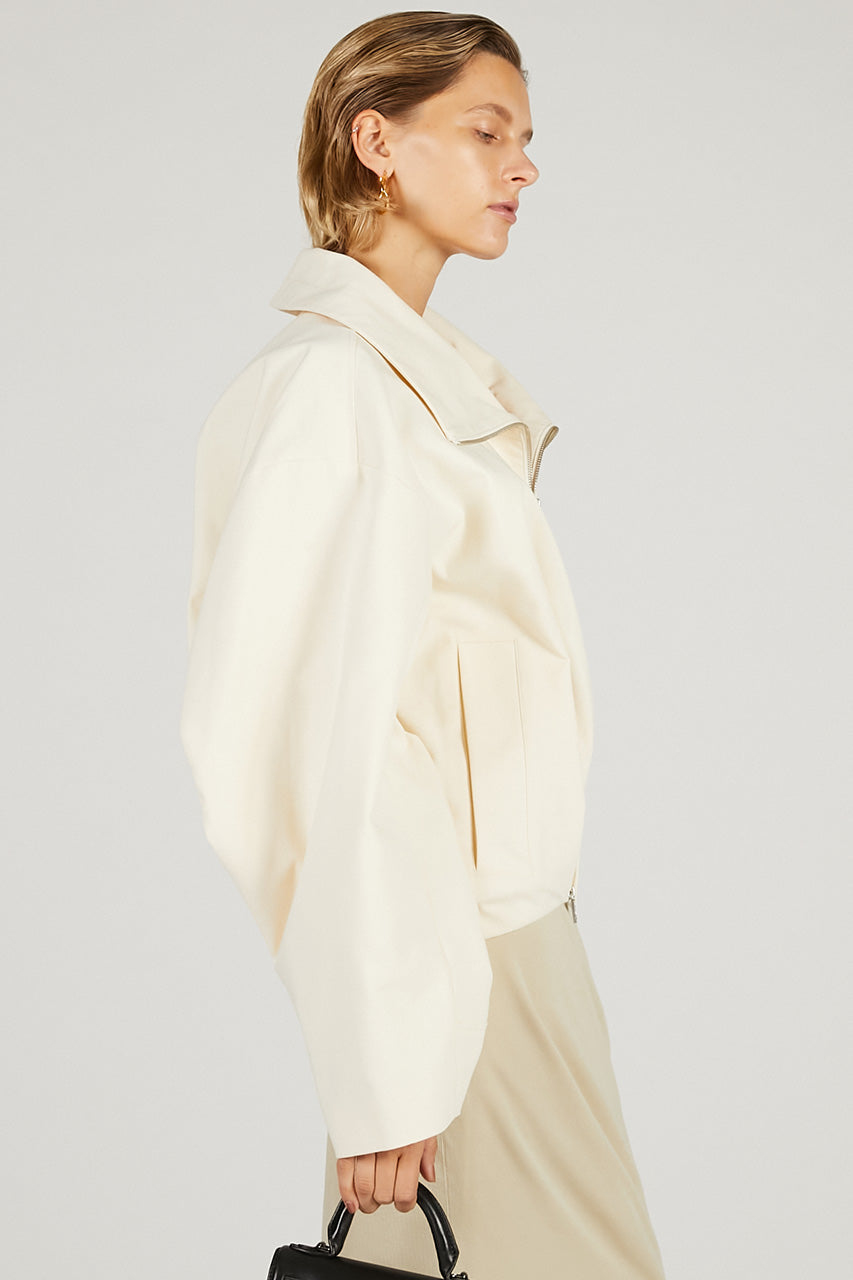 Volume-Tucked Form Blouson - 2026 SPRING