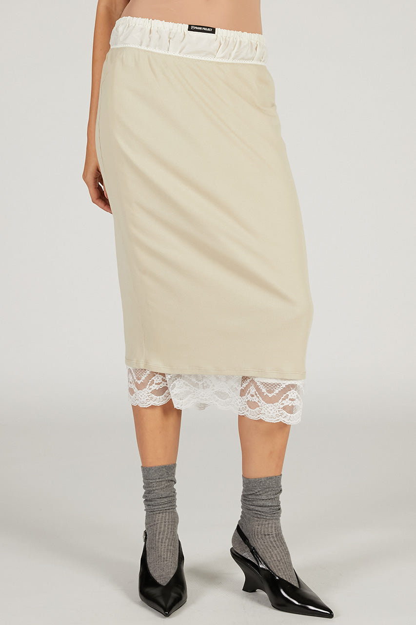 Layered Lace Skirt - 2026 SPRING