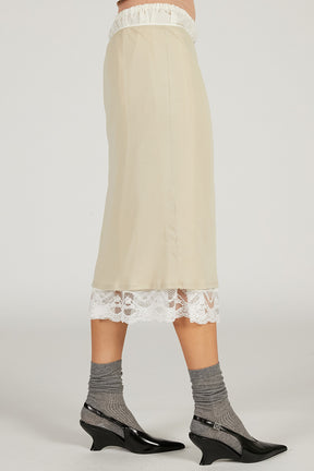 Layered Lace Skirt - 2026 SPRING