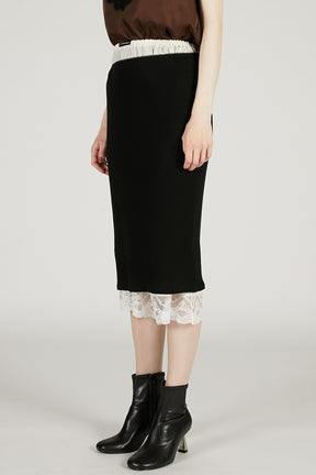Layered Lace Skirt - 2026 SPRING