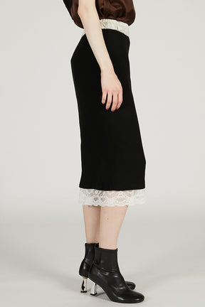 Layered Lace Skirt - 2026 SPRING