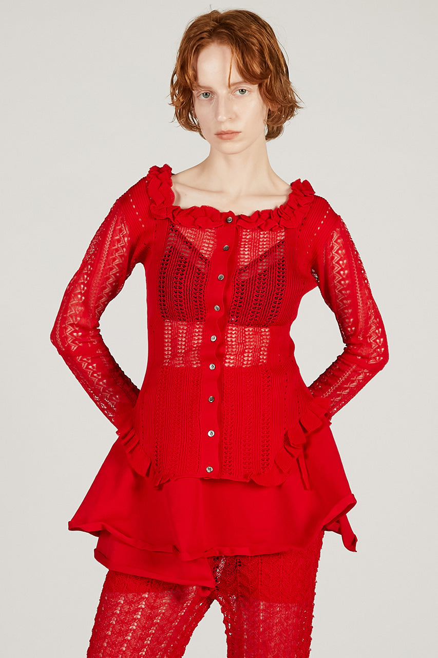 Crochet-Like 2-Way Cardigan - 2026 SPRING