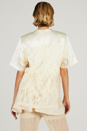 Over Lace Tee - 2026 SPRING