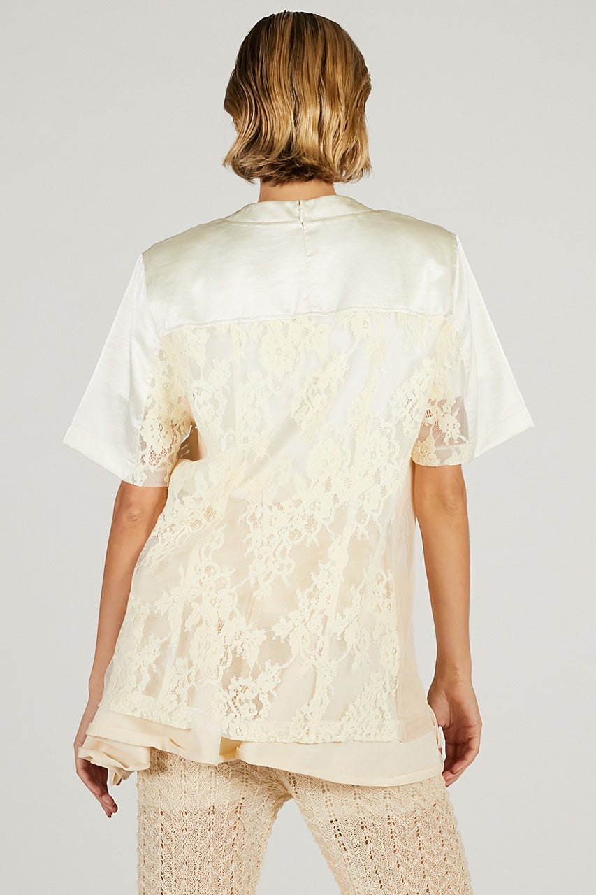 Over Lace Tee - 2026 SPRING