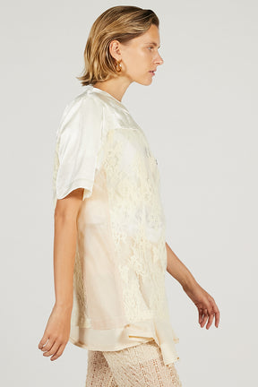 Over Lace Tee - 2026 SPRING