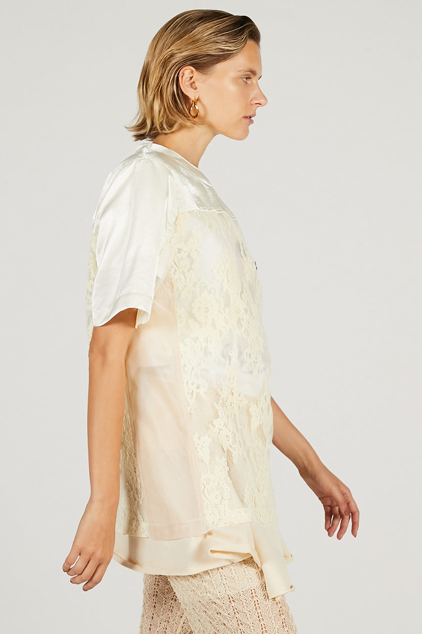 Over Lace Tee - 2026 SPRING