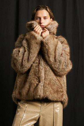 Faux Fur Short Coat