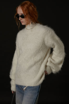 Alpaca Shaggy Knit