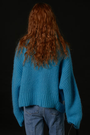 [Weboff Part number] Shaggy Slit Knit