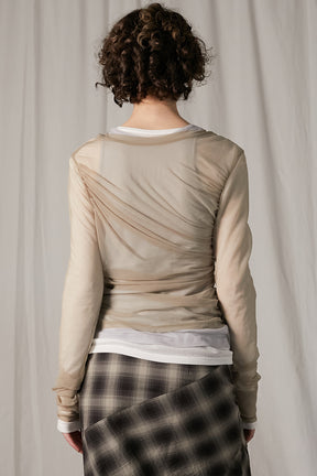 Triple Layered Sheer Top