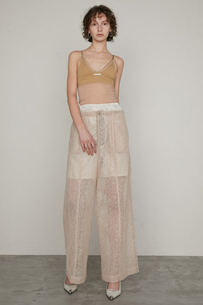 【25 SPRING PRE ORDER】Bonded Lace Pants