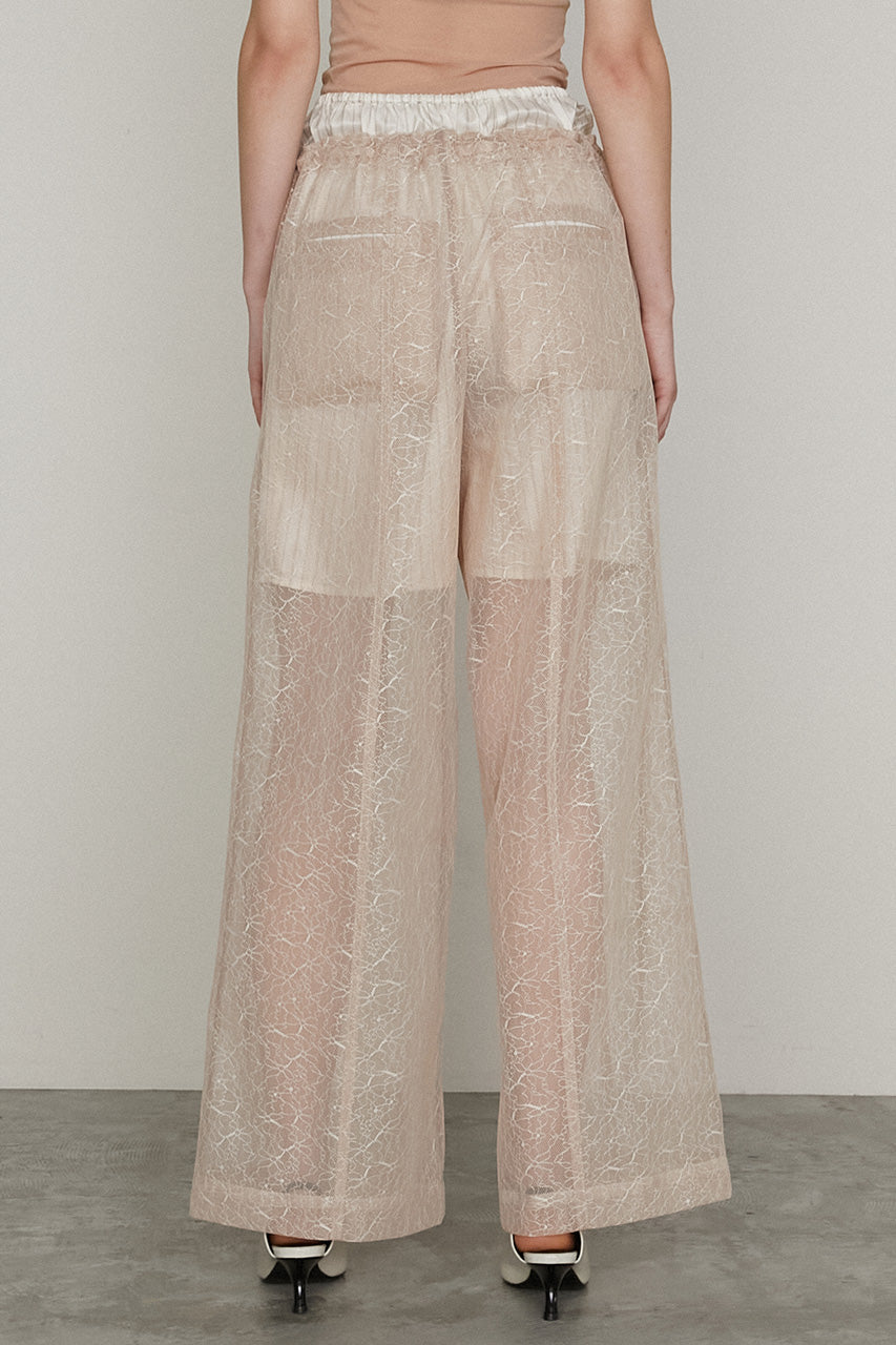 【25 SPRING PRE ORDER】Bonded Lace Pants