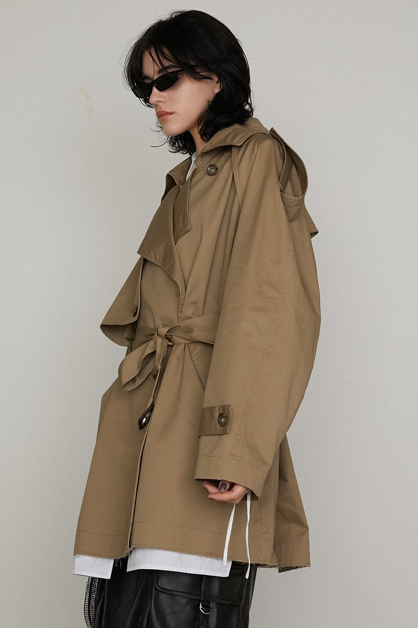 【25 SPRING PRE ORDER】Cut-out Trench Coat