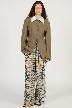 Tiger Print Pants - 2026 SPRING