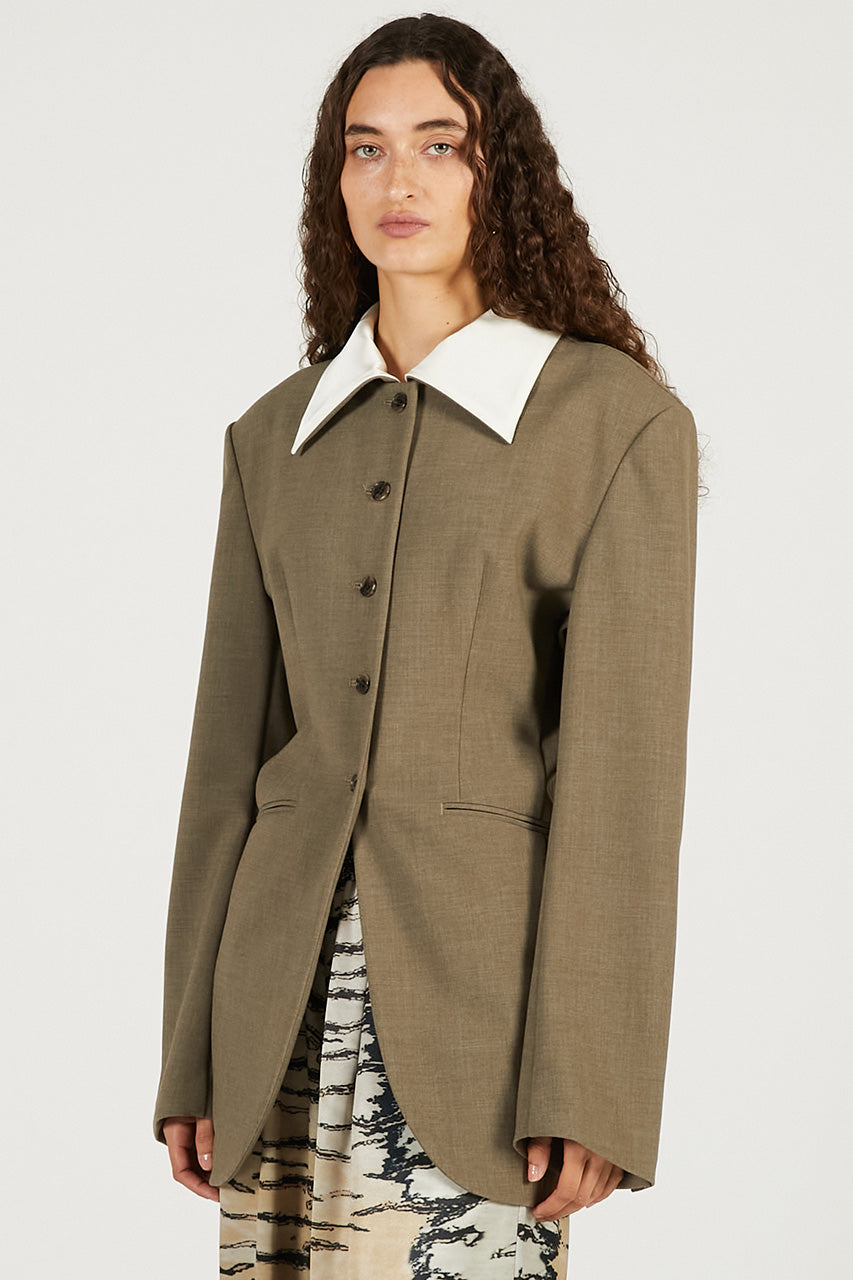 Detachable Collar Jacket - 2026 SPRING