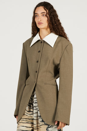 Detachable Collar Jacket - 2026 SPRING