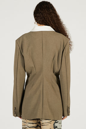 Detachable Collar Jacket - 2026 SPRING