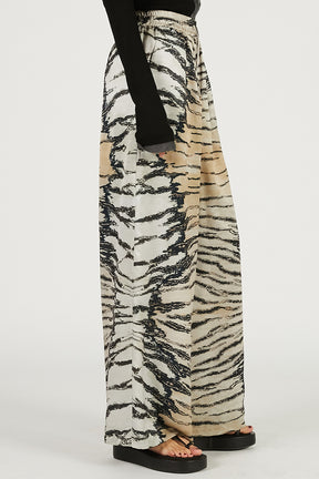 Tiger Print Pants - 2026 SPRING