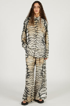 Tiger Print Shirt - 2026 SPRING