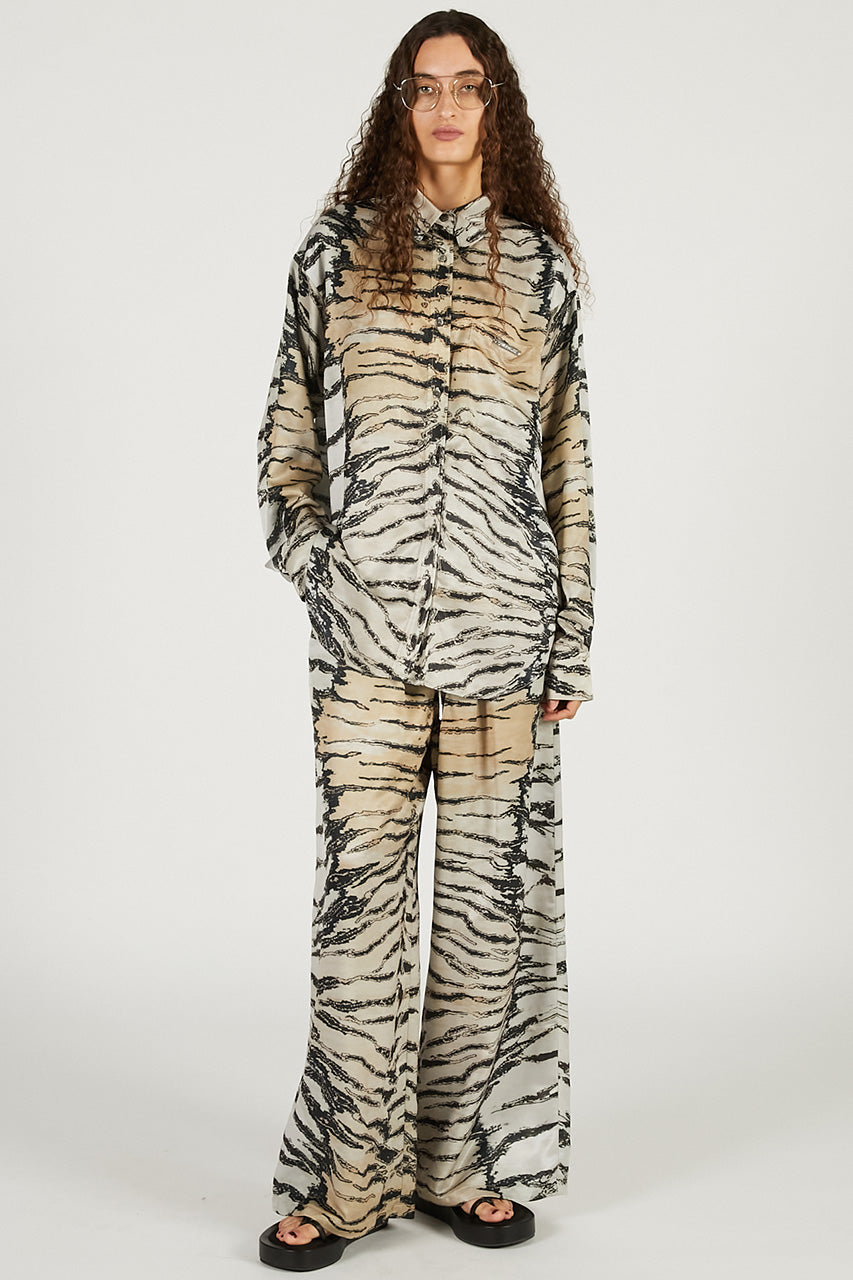 Tiger Print Shirt - 2026 SPRING