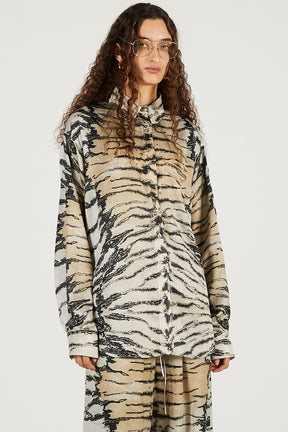 Tiger Print Shirt - 2026 SPRING