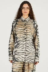Tiger Print Shirt - 2026 SPRING