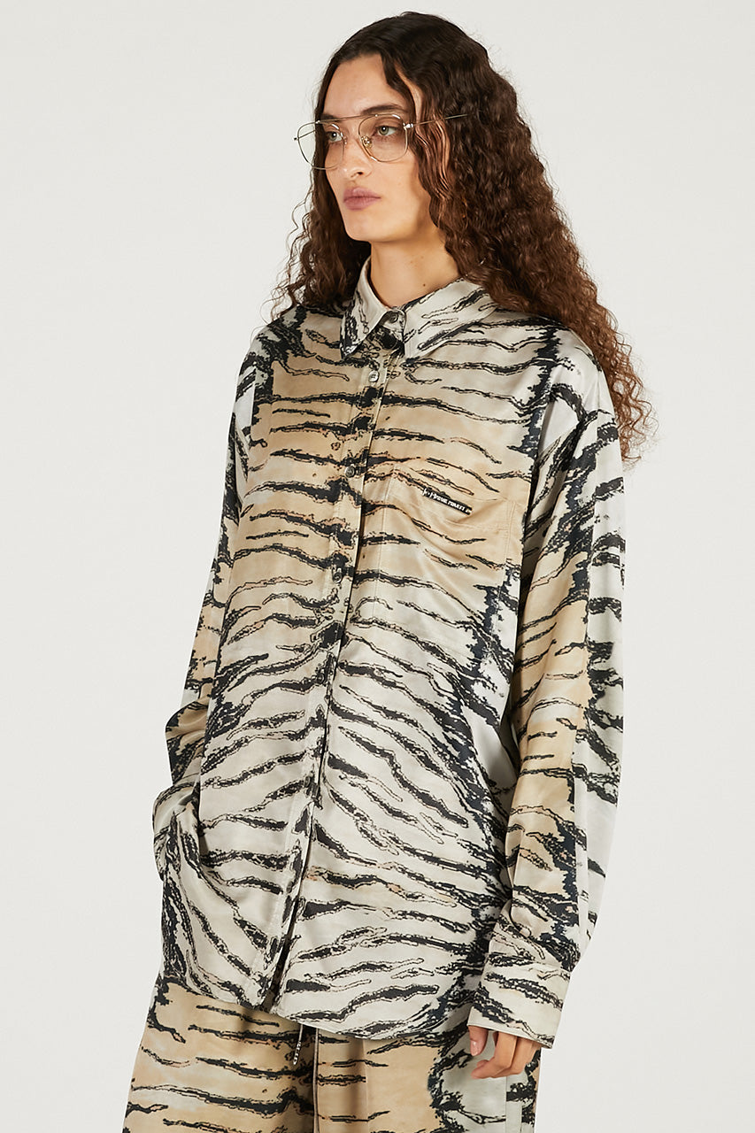 Tiger Print Shirt - 2026 SPRING