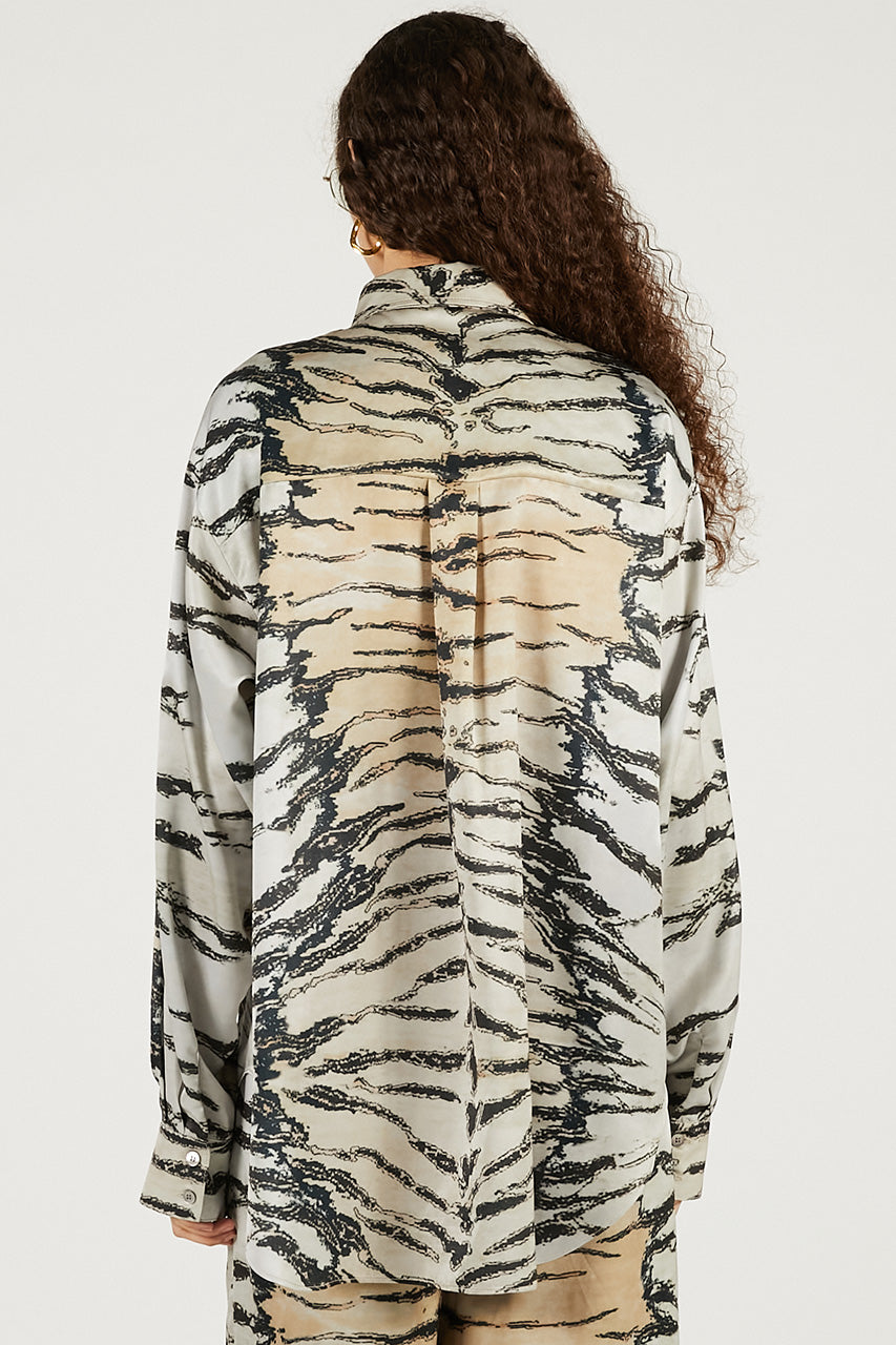Tiger Print Shirt - 2026 SPRING