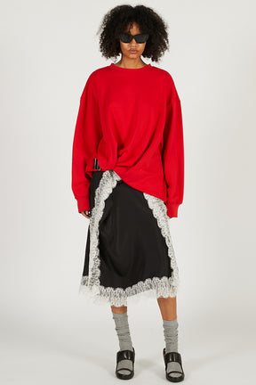 Square Pattern Skirt OP - 2026 SPRING