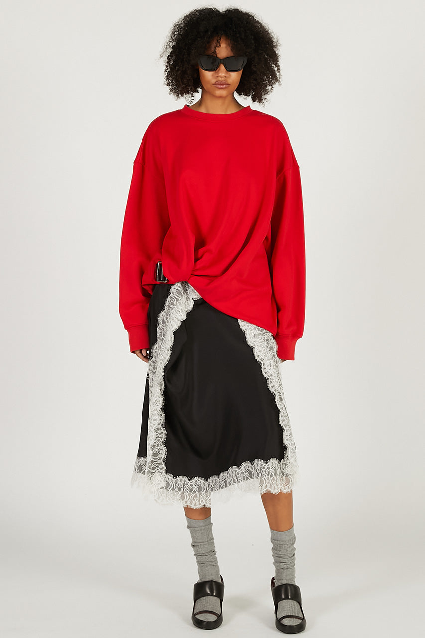 Square Pattern Skirt OP - 2026 SPRING