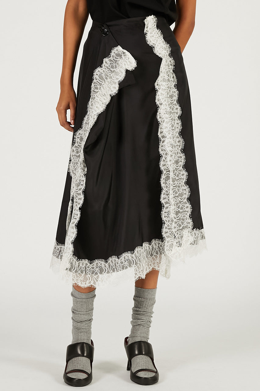 Square Pattern Skirt OP - 2026 SPRING